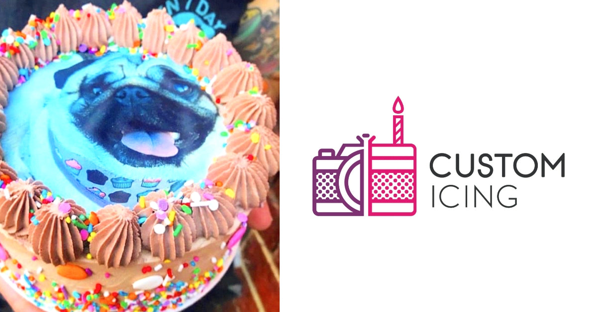 Designer Brand - Edible Icing Cake Wrap Set - 1 – printsoncakes