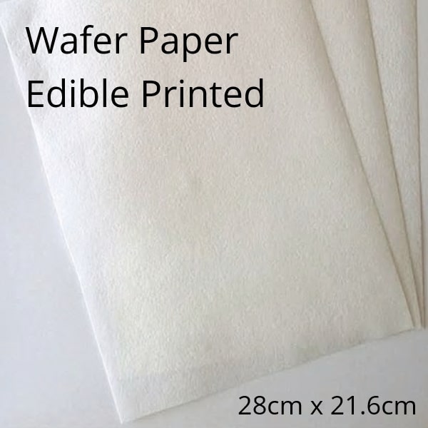 Custom Wafer Paper Edible Printed by CustomIcing.com.au