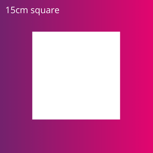 15cm Square Custom Icing edible printed image - CustomIcing.com.au