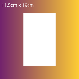 Small 19cm x 11.5cm Custom Edible Image Cake Topper - CustomIcing.com.au