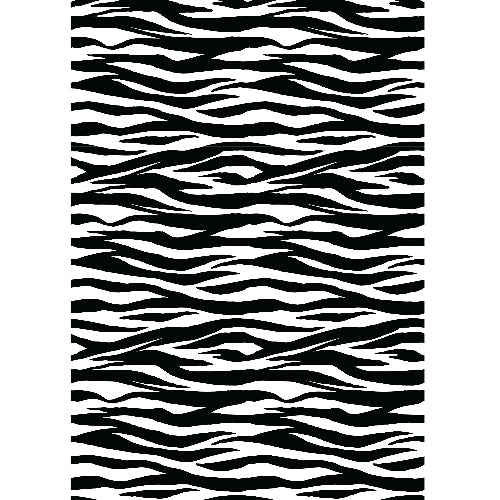 Zebra print - Edible Printed Wafer Paper A4 - CustomIcing.com.au