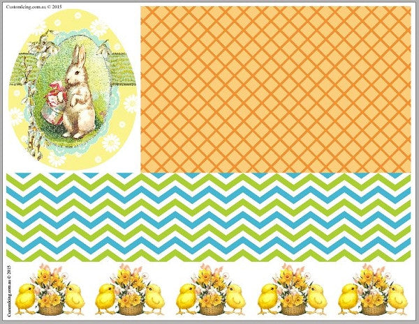 Easter Custom Icing edible image set (1) - CustomIcing.com.au