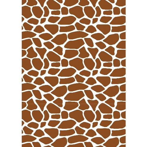 Giraffe print - Edible Printed Wafer Paper A4 - CustomIcing.com.au