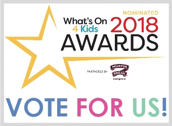 We've been nominated! Vote now!