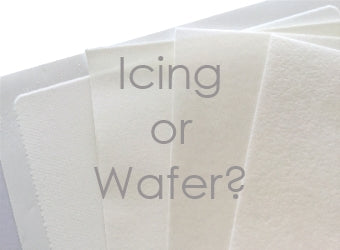 Custom Icing VS Wafer Paper