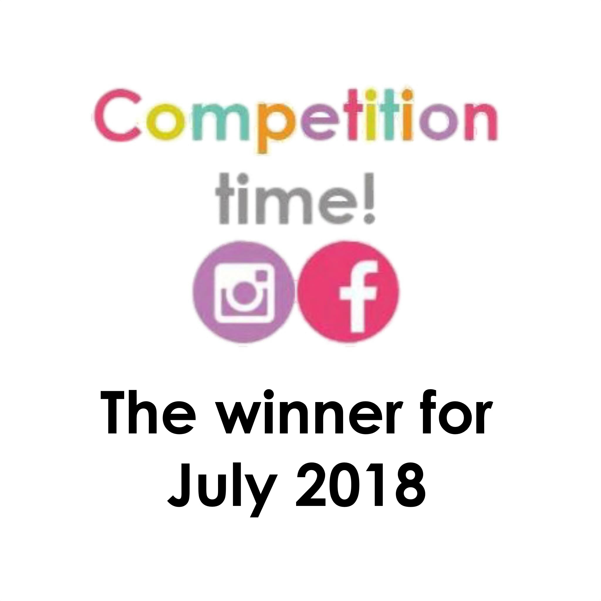 July's competition winner is...