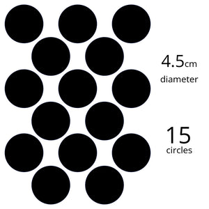 Custom Icing edible images 4.5cm diameter (15 circles) - CustomIcing.com.au