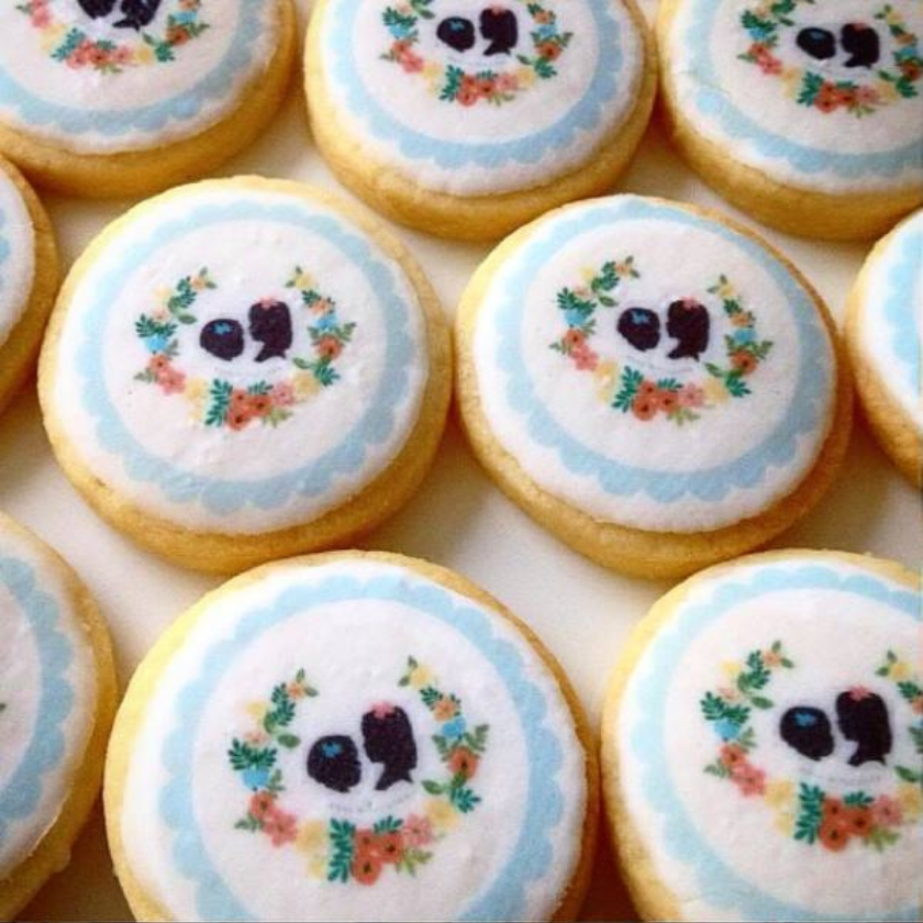 Custom Icing edible images 3.3cm diameter (30 circles) - CustomIcing.com.au