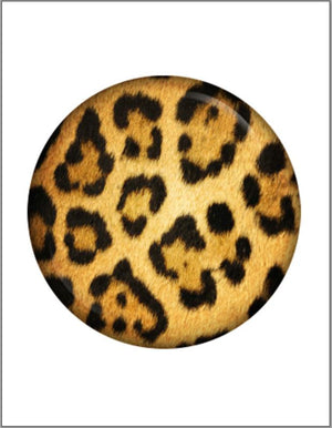 Animal Print Edible Image Cake Toppers 20cm diameter (7 prints available) - CustomIcing.com.au