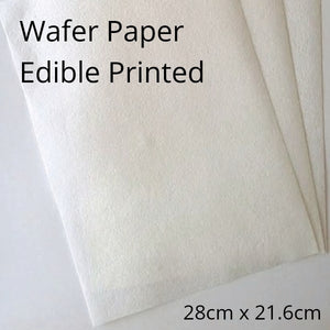 Custom Wafer Paper Edible Printed by CustomIcing.com.au