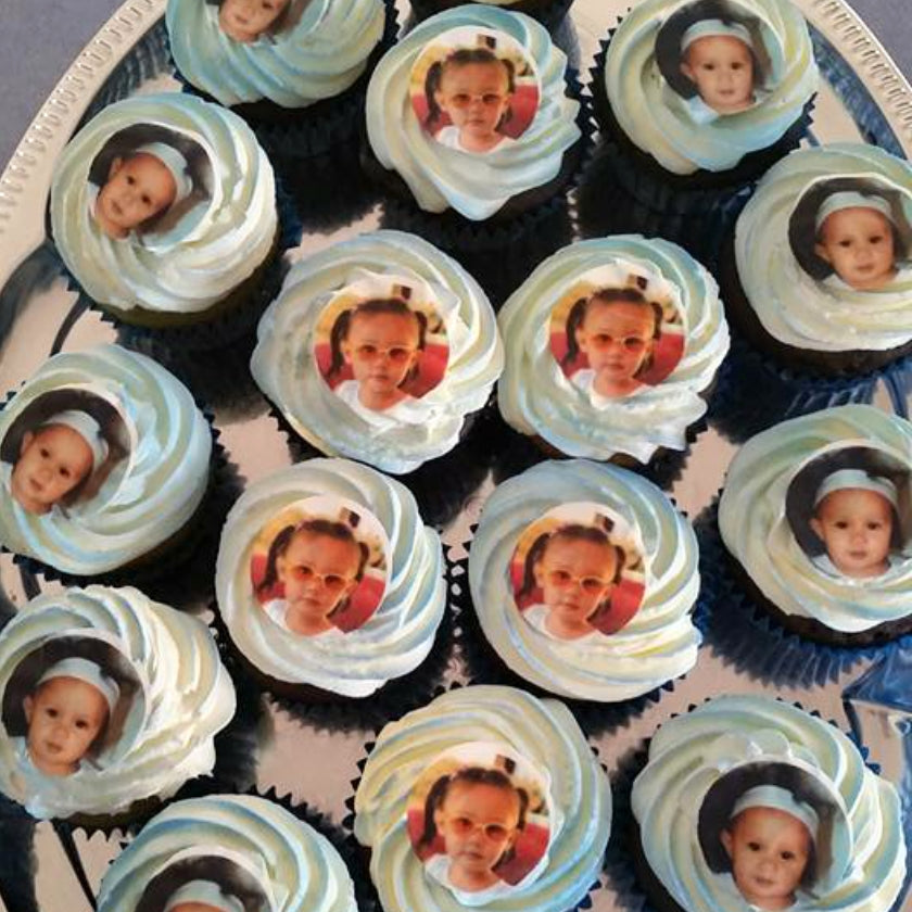 Custom Icing edible images 3cm diameter (35 circles) - CustomIcing.com.au
