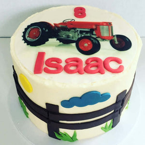 20cm Round Custom Icing edible image cake topper - CustomIcing.com.au