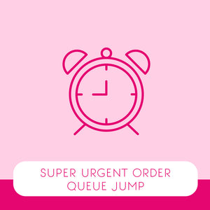 Queue Jump! Rush my order please! (Only for orders placed after 12pm and before 2pm) - CustomIcing.com.au