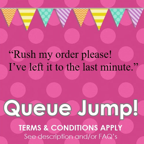 Queue Jump! Rush my order please! (Only for orders placed after 12pm and before 2pm) - CustomIcing.com.au