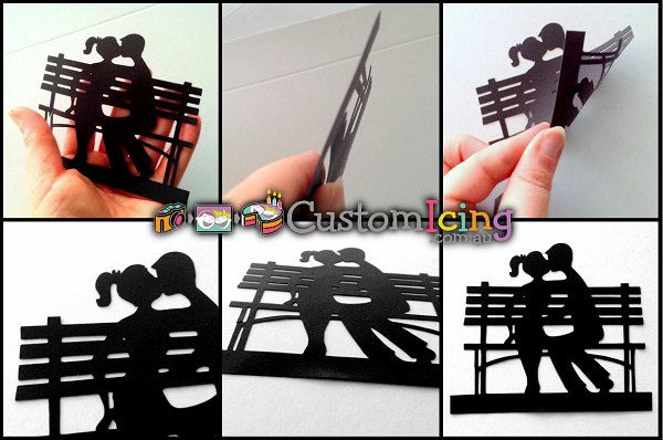 Custom Icing Silhouette - CustomIcing.com.au