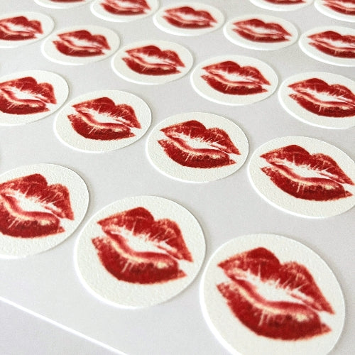 Valentine's Day edible cupcake cookie toppers decorations