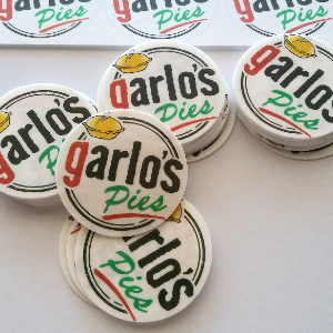 4cm diameter Custom Edible Printed Wafers 20 pieces - CustomIcing.com.au