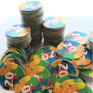 5cm diameter Custom Edible Printed Wafers 13 pieces - CustomIcing.com.au