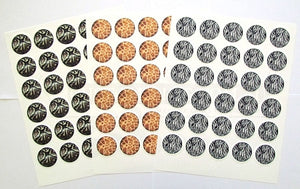 Mini Cupcake Animal Print Edible Image Cake Toppers (7 prints available) 3.3cm - CustomIcing.com.au