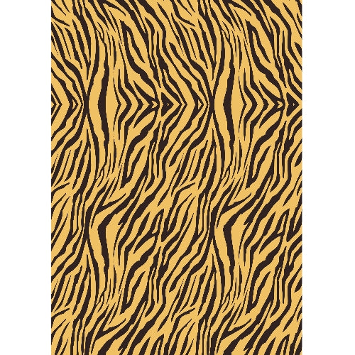 Tiger print - Edible Printed Wafer Paper A4 - CustomIcing.com.au