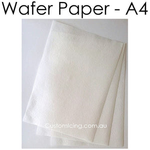 Custom Wafer Paper Print (A4 size) - CustomIcing.com.au